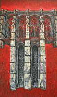 Katedra w Chartres - czerwona duza